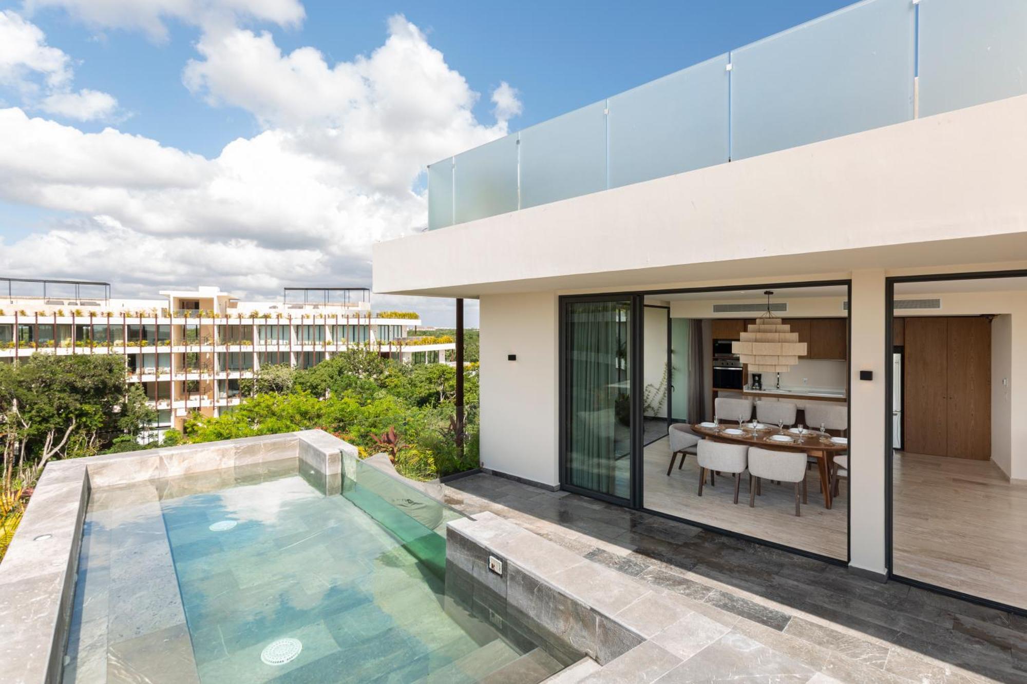 Mistiq Temple II Luxury Apartment Tulum Esterno foto